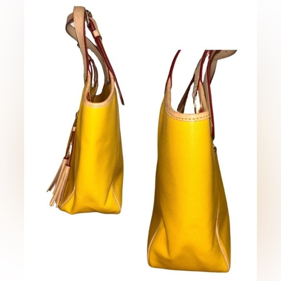 DOONEY & BOURKE Maddie Saffiano Leather Tote Bag w/Dust Bag, EUC - Picture 7 of 12